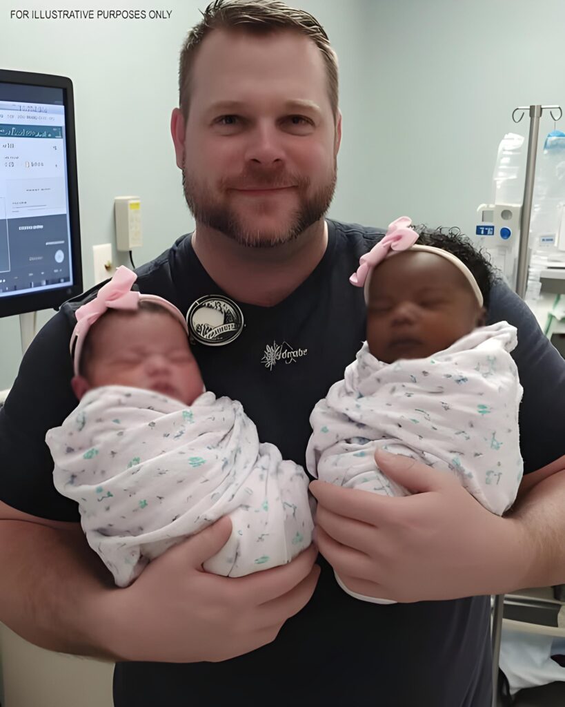 Woman gives birth to twins