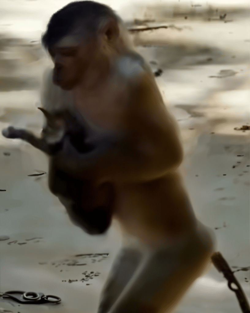 Monkey Adopts Kitten, Showing Pure Unconditional Love